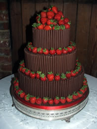 Chocolate Wedding Cakes